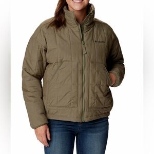 Columbia Women's Chatfield Hill Insulated Jacket Green 1X